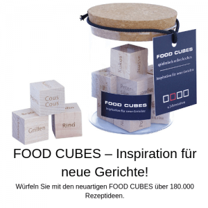 Lustige Geschenke - Food Cubes